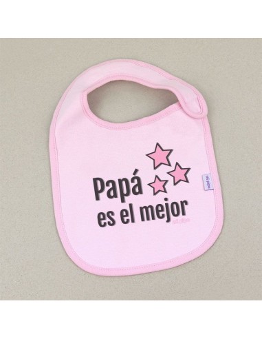 Babero Divertido Mi Papá mola bigote