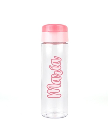 Botella Caligrafía Rosa 600 ml personalizada