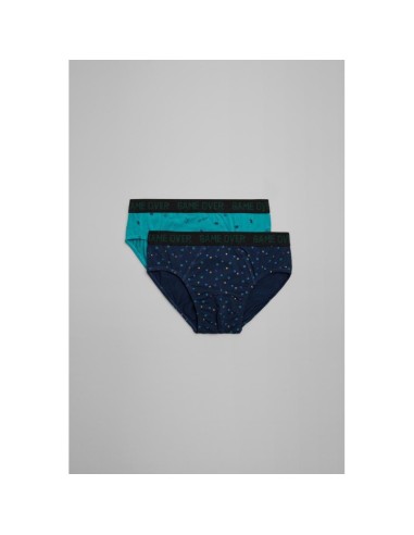 Pack de 2 slip juveniles gamer