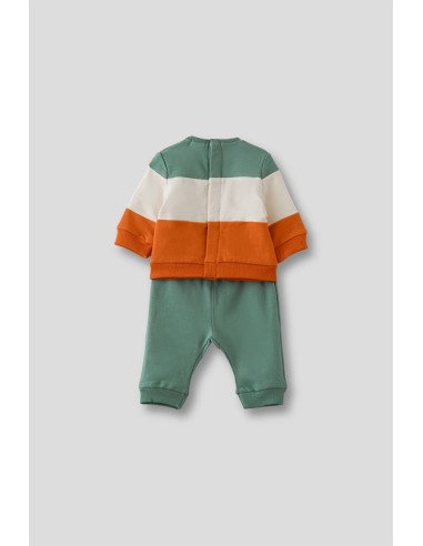 Street Monkey chandal de bebe niño verde.