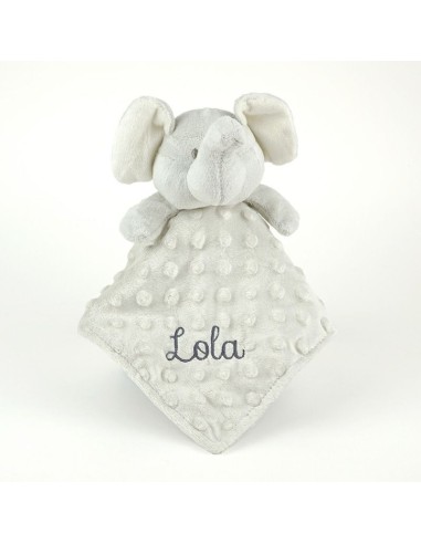 DOU-DOU Cabecitas Elefante Gris Personalizado
