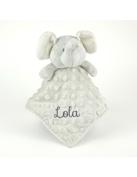 DOU-DOU Cabecitas Elefante Gris Personalizado