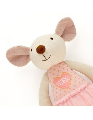 Muñeca de trapo Ratoncita Personalizada