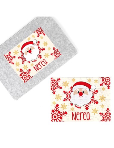 Cadenita de Silicona personalizada Navidad Reno Rojo