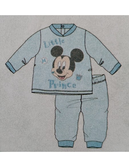 Mickey Mousse pijama de niño  de terciopelo