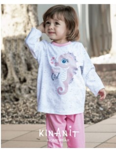 Pijama niña caballito de mar