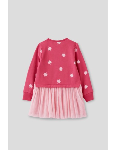 Vestido de niña de tul rosa