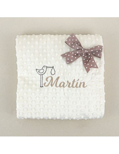 Manta Clásica Básica Beige (380 gr/m2) Personalizada