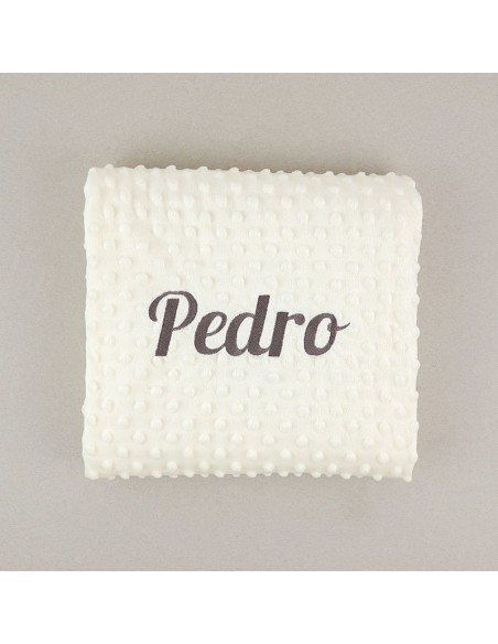 Manta Clásica Básica Beige (380 gr/m2) Personalizada