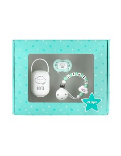 Cajita Top Baby Gris Personalizada (Temporalmente Cajita Menta)