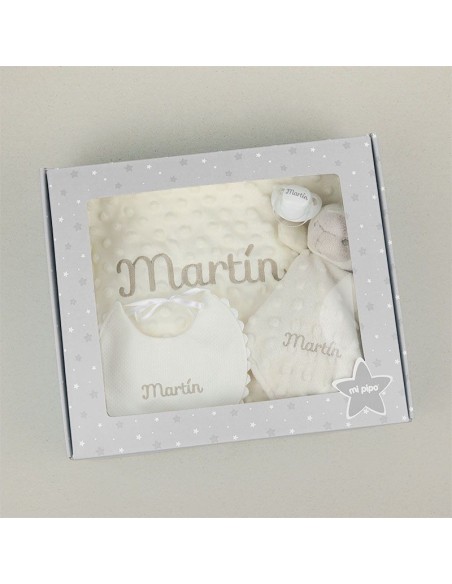 Cajita Premium Beige Personalizada