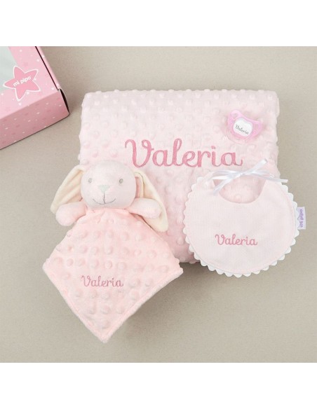 Cajita Premium Rosa Personalizada