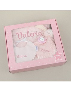 Cajita Premium Rosa Personalizada 2
