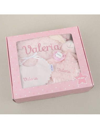 Cajita Premium Rosa Personalizada