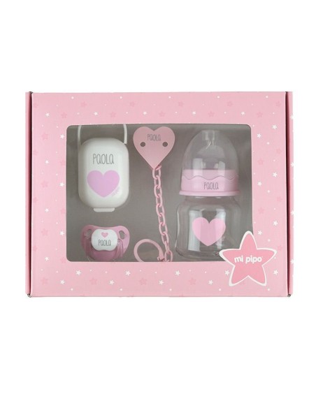 Cajita My Basics 150 Corazón Rosa Personalizada