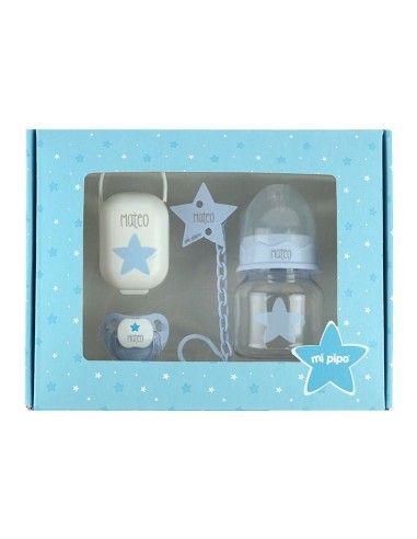 Cajita My Basics 150 Estrella Azul Personalizada