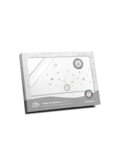 Interbaby sabanas para cuna de franela