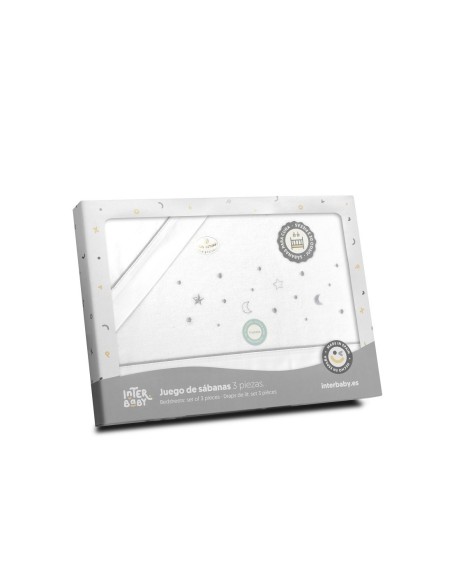 Interbaby sabanas para cuna de franela