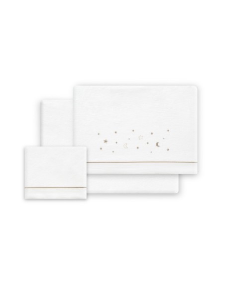 Interbaby sabanas de cuna de franela.