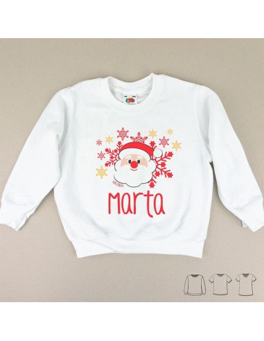 Sudadera papa noel personalizada.