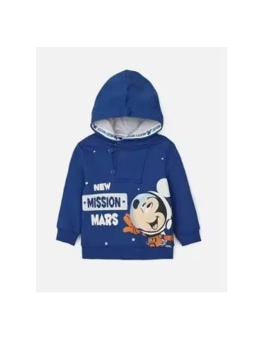 Zippy sudadera bebe niño Mickey Mousse en  tono azulon