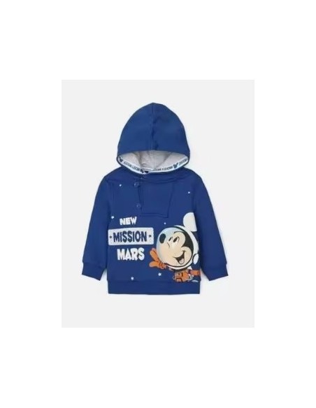 Zippy sudadera bebe niño Mickey Mousse en  tono azulon