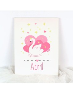 Lienzo Personalizado Cisne