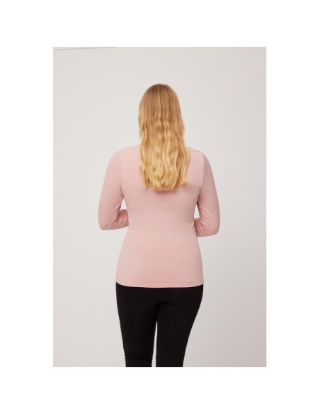 Ysabel Mora camiseta termal  con plumeti
