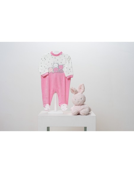 Kinanit pijama terciopelo bebe niña
