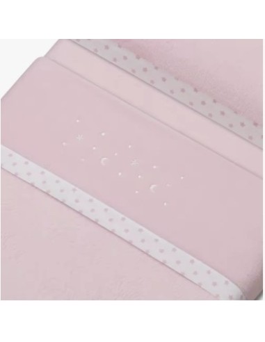Interbaby sabanas de cuna de coralina rosas