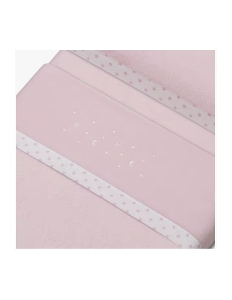 Interbaby sabanas de cuna de coralina rosas