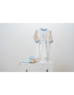 Pijama de bebe terciopelo oso polar