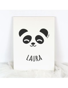 Lienzo Personalizado Panda
