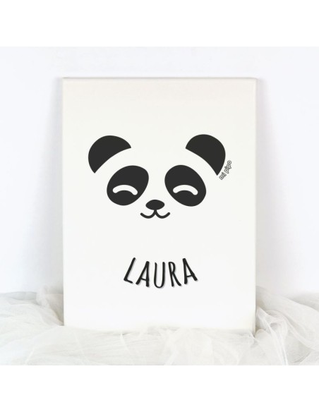 Lienzo Personalizado Panda