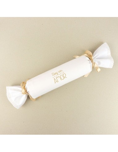 Mi pipo Cojín Antivuelco Caramelo Soy un amor, elige color
