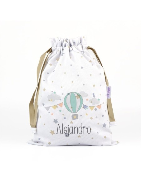 Saquito Globo Personalizado