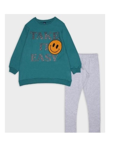 Street Monkey conjunto niña caritas.
