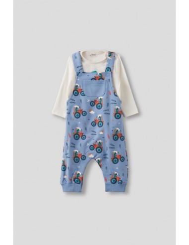 Street Monkey conjunto peto dinosaurios.