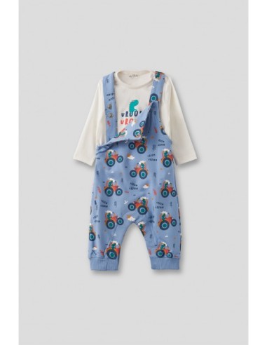 Street Monkey conjunto peto dinosaurios.
