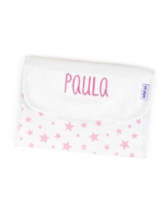 Portadocumentos Estrellas Azul personalizado 2