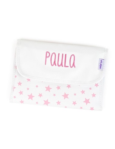Portadocumentos Estrellas Azul personalizado