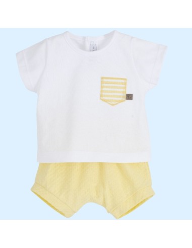 Conjunto pololo bebe modelo Frisa de Calamaro