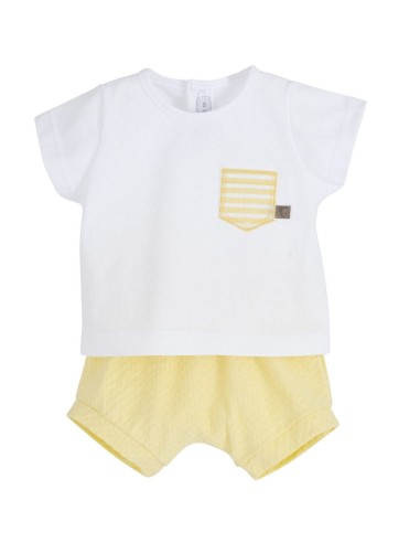 Conjunto pololo bebe modelo Frisa de Calamaro