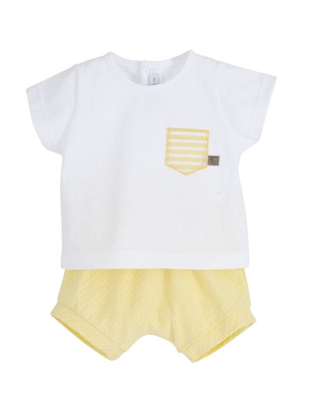 Conjunto pololo bebe modelo Frisa de Calamaro