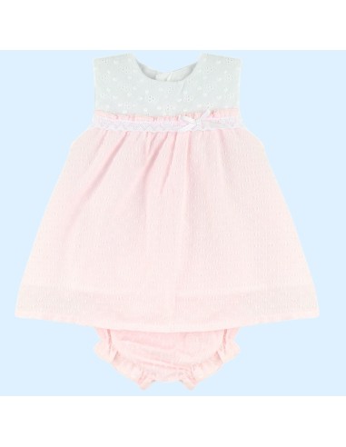 Vestido con braguita a juego marca Baby Ferr