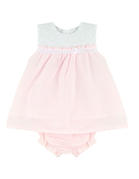 Vestido con braguita a juego marca Baby Ferr