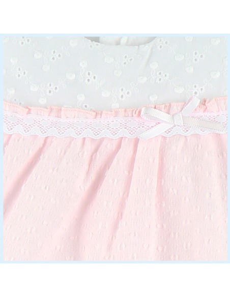 Vestido con braguita a juego marca Baby Ferr