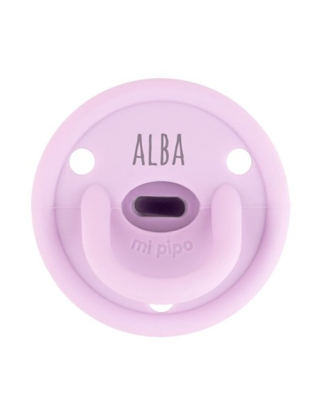 Chupete Gummy Lila Personalizable mi pipo