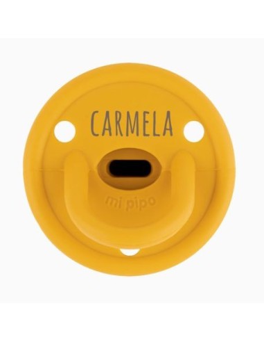 Chupete Gummy Mostaza Personalizable