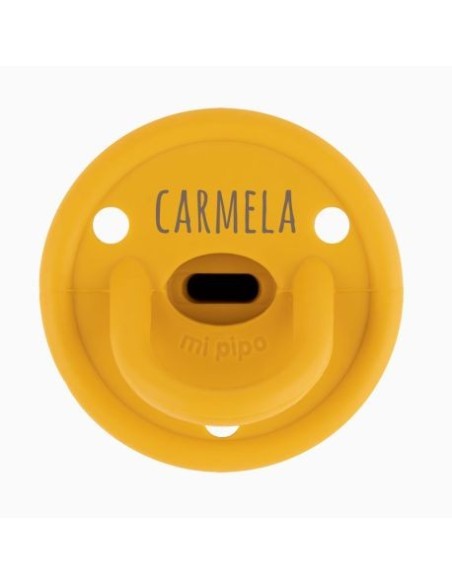 Chupete Gummy Mostaza Personalizable